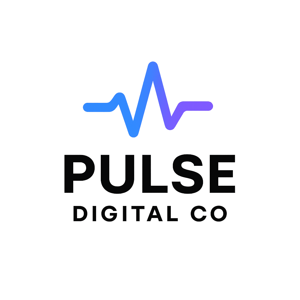 pulse digital co logo design pulse digital co logo design